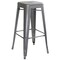 Amerihome Loft Silver 30" Metal Bar Stool, PK3 BS0303PK - alternate 3